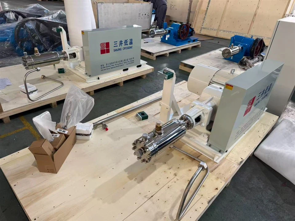 High Pressure Cryogenic Reciprocating Pump factory